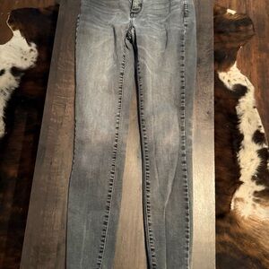Women’s Gray High Rise Skinny Jeans